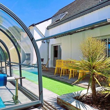 Villa bord de mer avec piscine et jacuzzi Pénestin Esterno foto