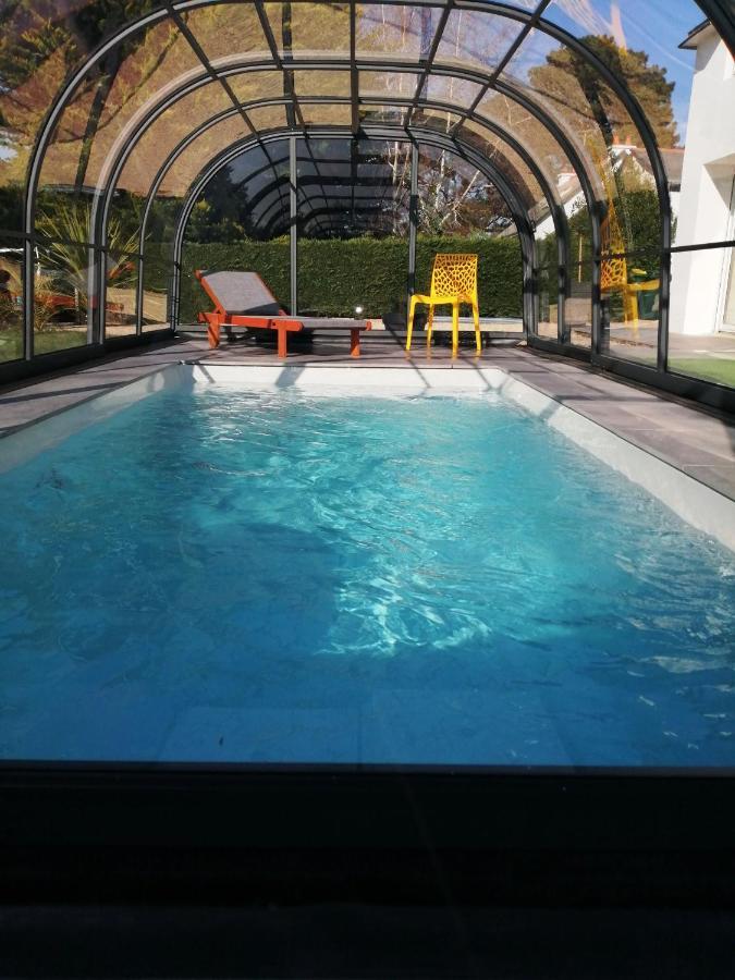 Villa bord de mer avec piscine et jacuzzi Pénestin Esterno foto